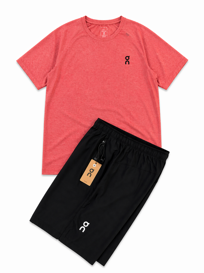 Summer red tracksuit