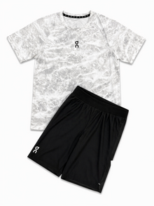 Summer white camo tracksuit